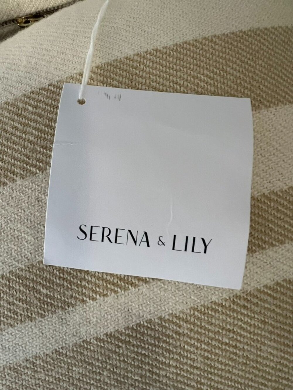 Serena & Lily 'Avery' Alpaca Pillow Covers w/Premium Down Pillows, New w/Tags - Picture 5 of 8